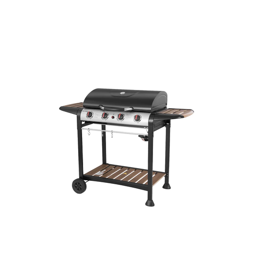 4-Burner Liquid Propane Gas BBQ