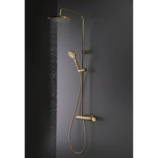 Aadith Thermostatic Shower with Handheld Shower Head