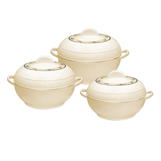 SQ Professional Ambiente Royal 3pc Insulated Serving Casserole Set