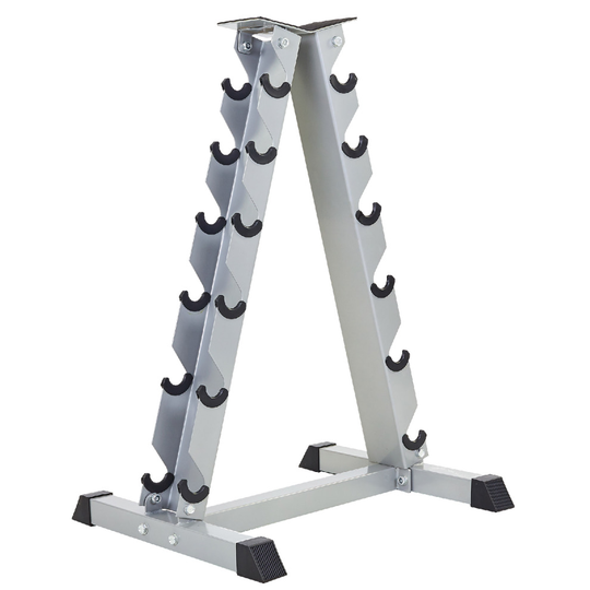 6 Tier Dumbbell Rack Storage Stand Tree Hex Vertical Weight Wide Home Gym fitnes