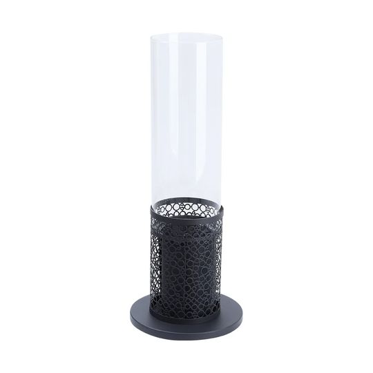 Mantra Metal Bio-Ethanol Outdoor Tabletop Fireplace with Flame Guard
