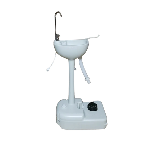 103Cm X 51Cm X 33Cm Outdoor Portable Removable 19L Wash Basin With Faucet & Garden Pipe Joint