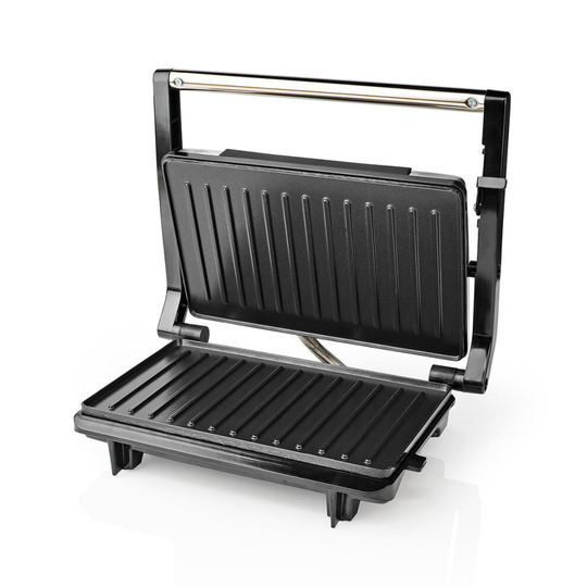 750W Compact Electric Grill Table Top Non Stick Sandwich Panini Maker Press