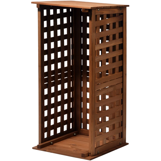 Jace 39Cm W x 39Cm D Solid Wood Log Store
