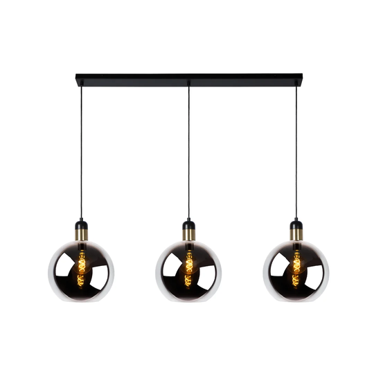 Julius 3-Light Kitchen Island Globe Pendant