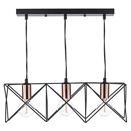 Cagliari 3 - Light Kitchen Island Bulb Pendant