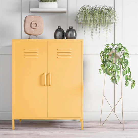 Steel 2 - Door Cabinet Accent Chest