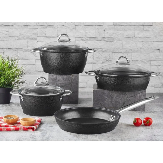 Mercury Row Fiqueroa 4 Pieces Cookware Set