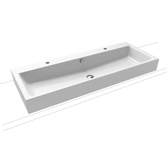 Puro Double Countertop Basin