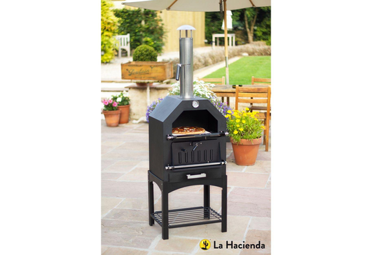 La Hacienda Steel Multi-Function Pizza Oven