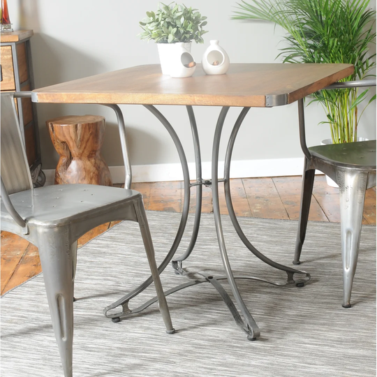 Aldea Solid Wood Pedestal Dining Table
