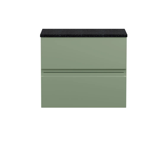 Urban 600mm Wall Hung Single Vanity Unit with Worktop