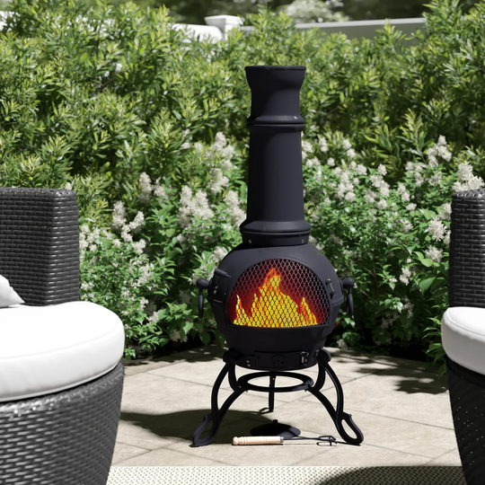 Toledo 100% Cast Iron Chimenea