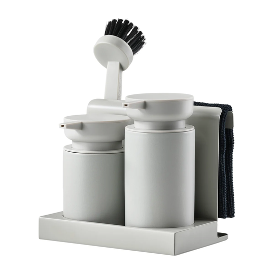 Zone Denmark Diish sink organiser 5 pieces Warm grey