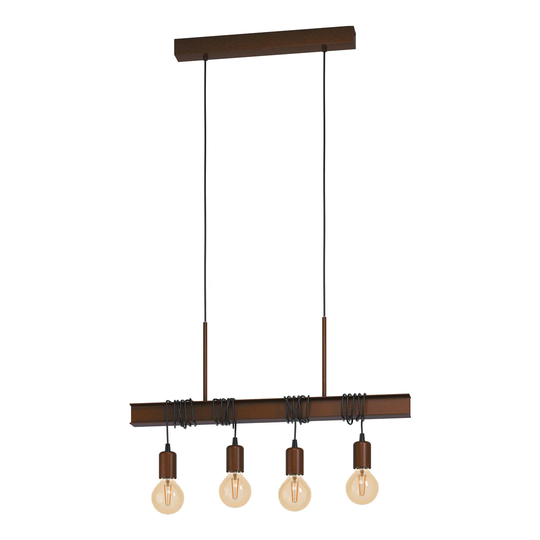 Mestas 4-Light Kitchen Island Modern Linear Pendant