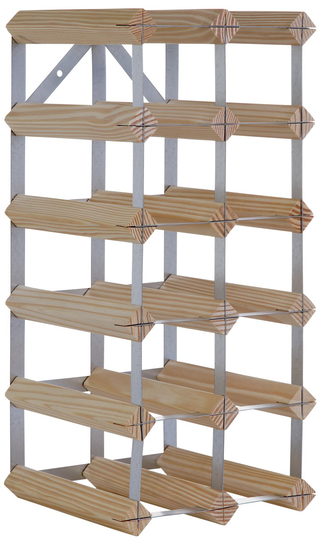 Argos Home 15 Bottle Wooden Wine Rack