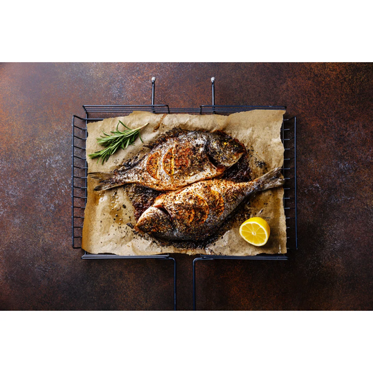 Grilled Dorado - Wrapped Canvas Photograph