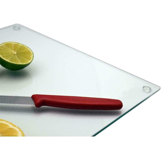 Large Completely Clear & Flat Float Glass Worktop Saver 50X40Cm