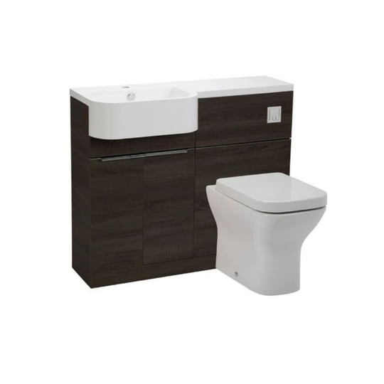 Match 1000mm Combined Vanity Unit with Toilet Included