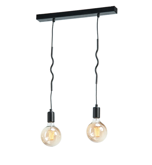 Hills 2-Light Kitchen Island Bulb Pendant