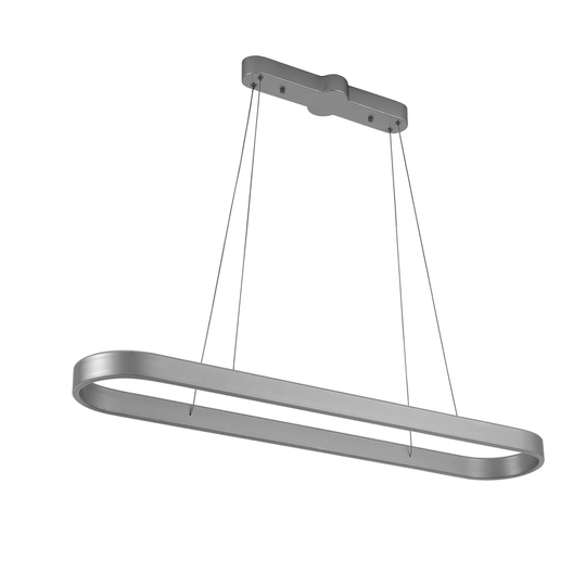 1-Light Rectangle LED Pendant