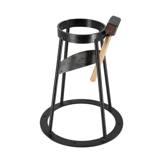 Aketzali Cast Iron and Carbon Steel Fireplace Grate