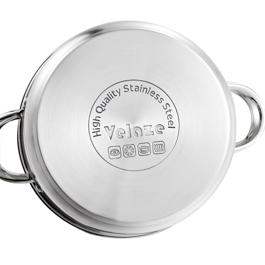 Blue Elephant Arthus 10 Pieces Stainless Steel Non Stick Cookware Set