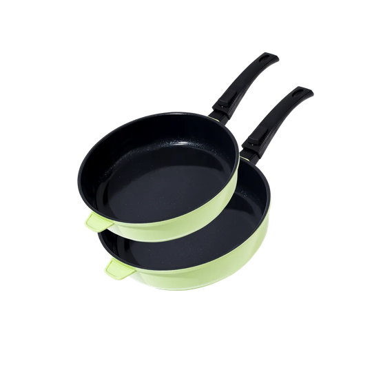 Brilliant 2-Piece Non-Stick Frying Pan Set