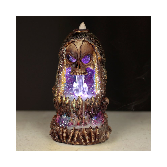 Fantasy LED Backflow Incense Burner - Crystal Skull