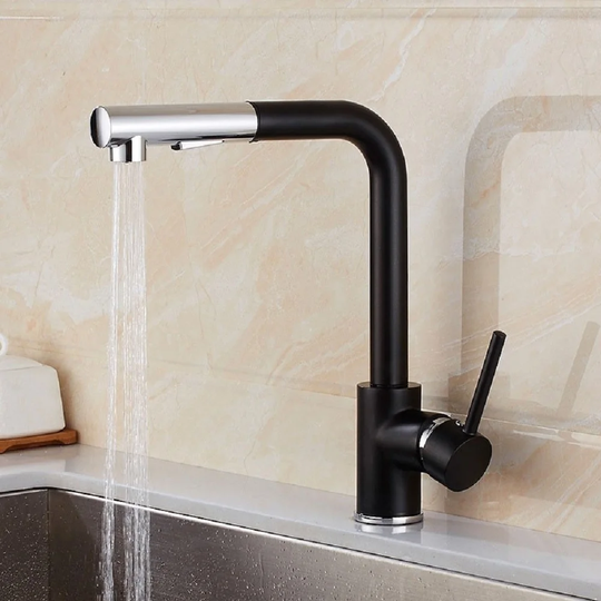 Alonzo Pull Out Touch Single Lever Monobloc Tap