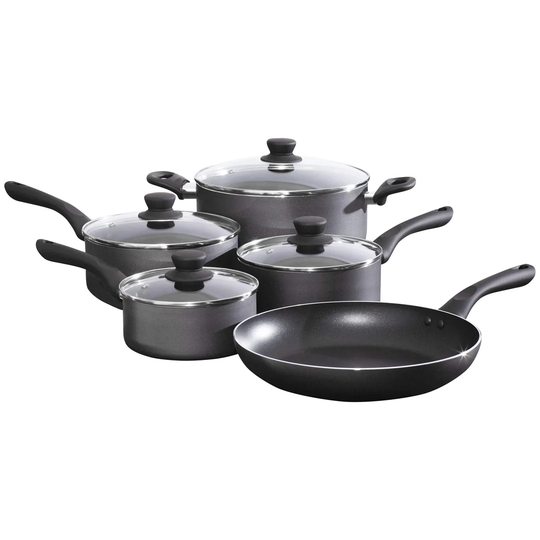 Belfry Kitchen Rosario 9 Piece Aluminium Non Stick Cookware Set