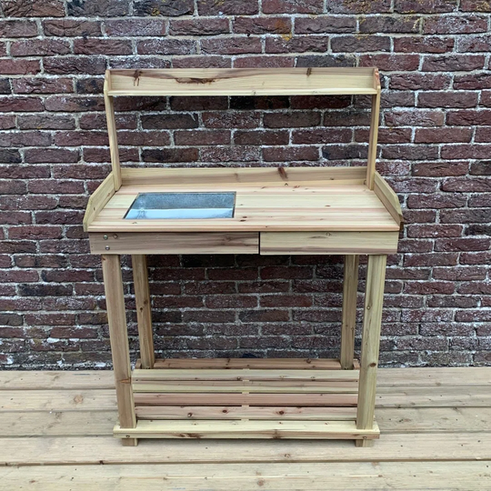 Wooden Potting Table