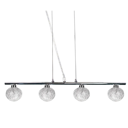 Agastya 4-Light Kitchen Island Linear Pendant