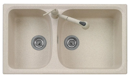 Billy 86cm x 50cm Kitchen Sink