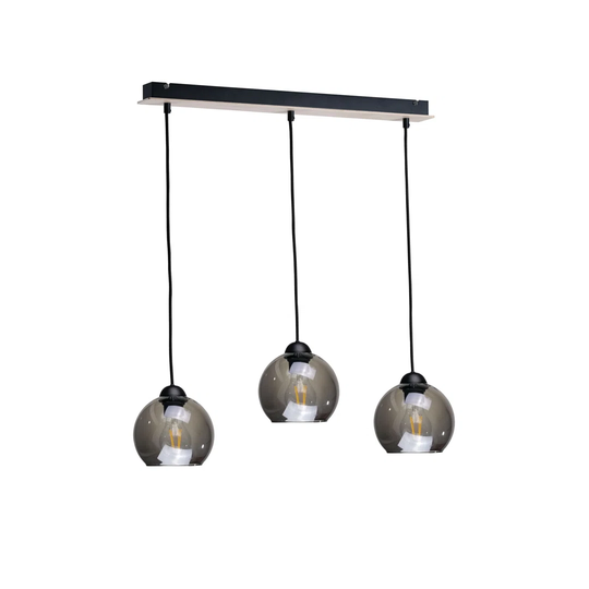 Solomons 3 - Light Kitchen Island Globe Pendant