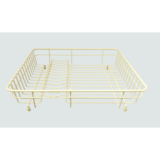 Delfinware Dish Drainer, Cream