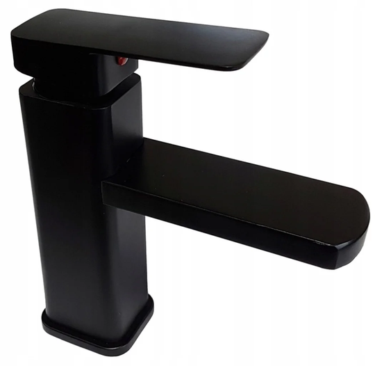 Stm Cubic Bathroom Faucet Black Wt3017
