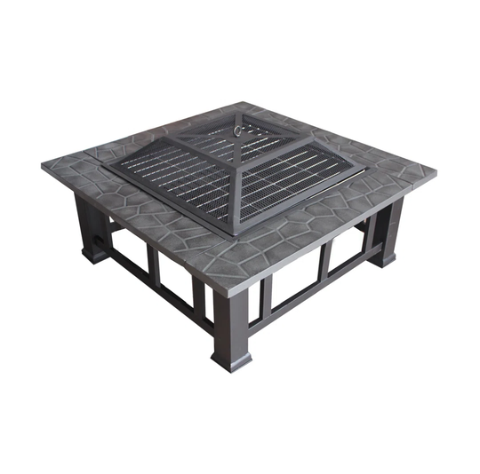 Moncla Steel Charcoal/Wood Burning Fire Pit