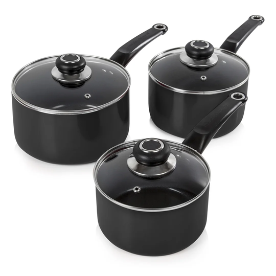 Morphy Richards Equip 3 Pieces Aluminium Non Stick Cookware Set