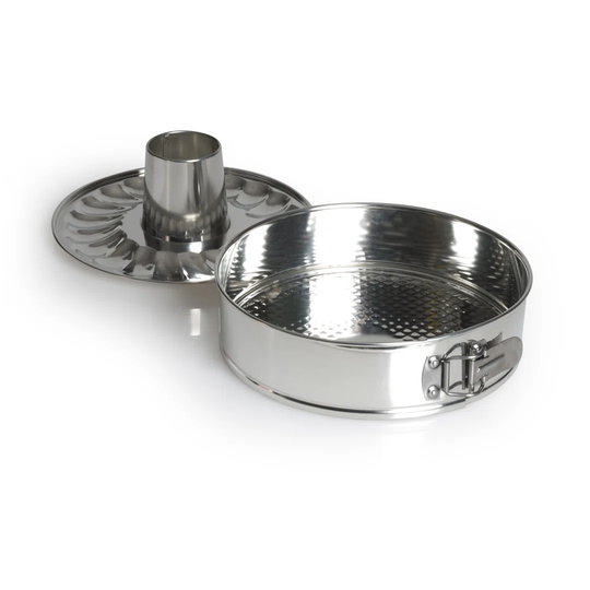 Silver Baking CAKE PAN WITH 2 BASES 26 CM.