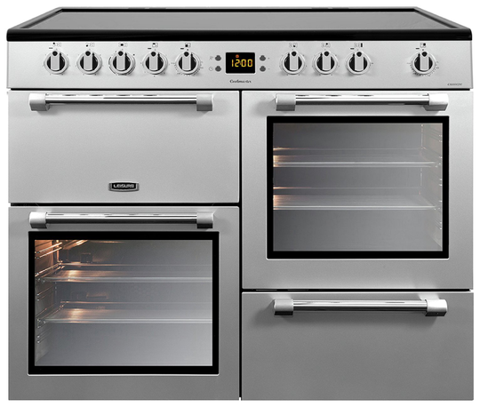 Leisure CK100C210S 100cm Electric Range Cooker - Silver