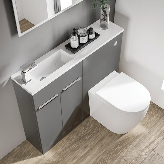 1000mm Combined Vanity Unit with Toilet Included