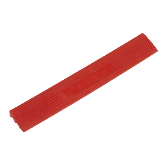 Renate 6 x 40 cm Plastic Singular Tile in Black