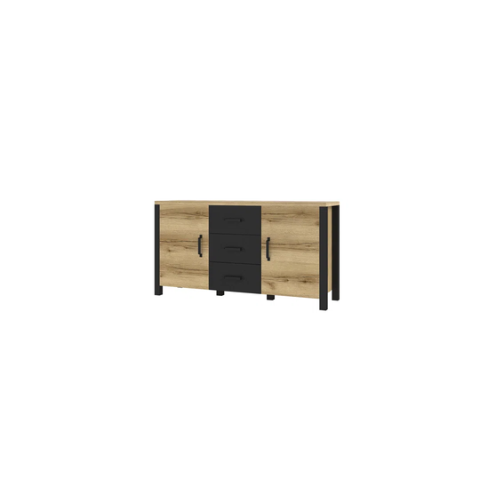 Monango 147 Cm Wide 3 Drawer Sideboard