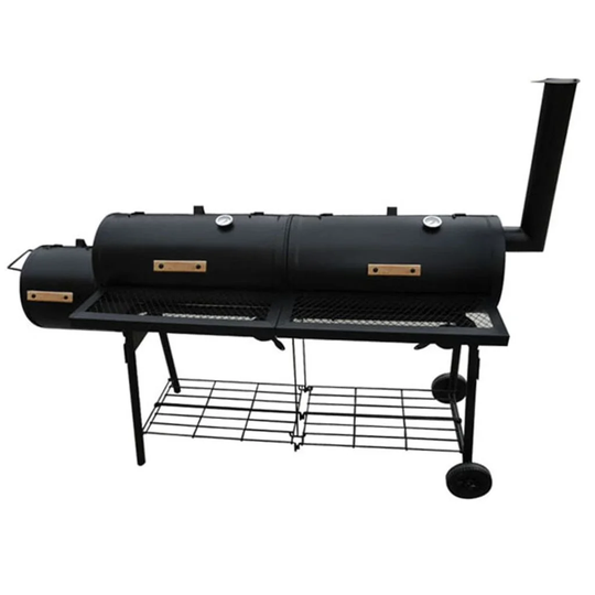 Nevada BBQ Offset Charcoal Smoker and Grill