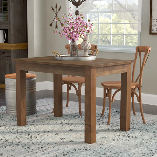 Sejer Pine Solid Wood Dining Table