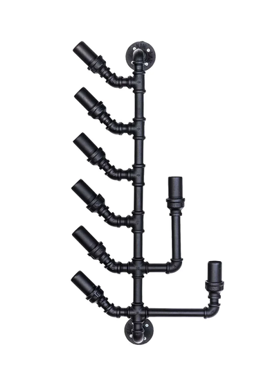 Aiello 8 Bottle Wall Mounted Wine Rack