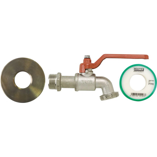 1000L Tank Adapter Kit With 1/4 Turn Tap