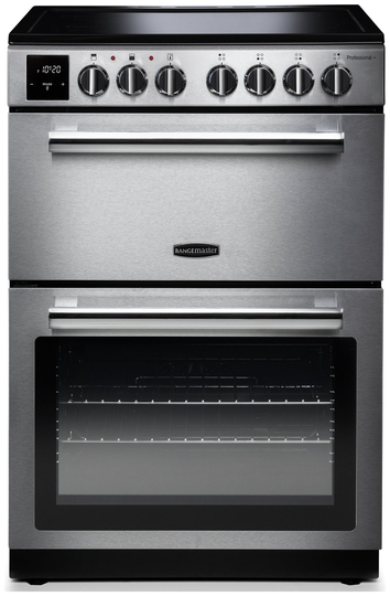 Rangemaster Professional+ 60cm Double Electric Cooker - SS