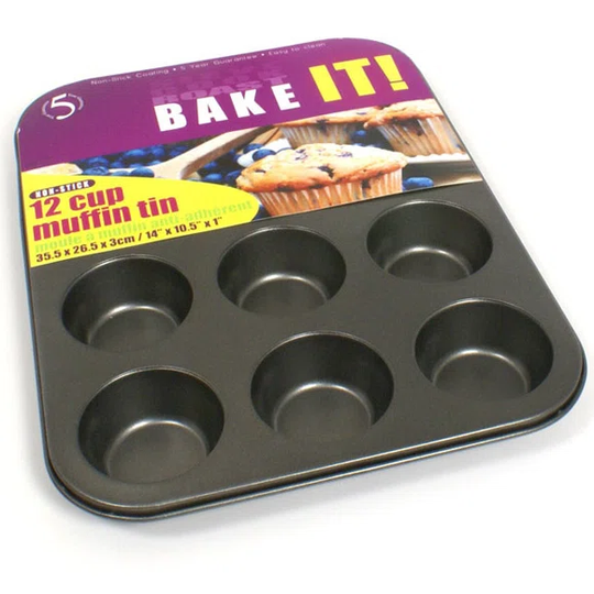 35.5cm Metal Muffin Tin